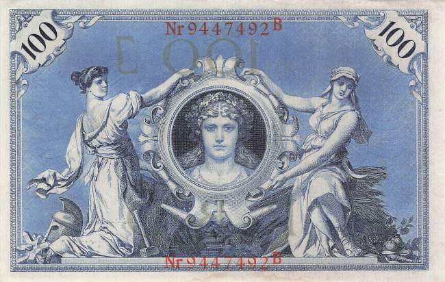 100 Mark 1908 ro.33b J/B